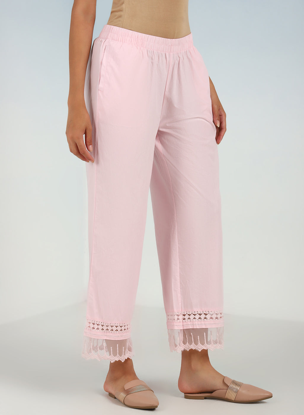 Azucar Ladies Wide Leg 100% Linen Pants w/Front Pockets & Button Detail (3)  Colors-LLWP116 | Casual Tropical Wear